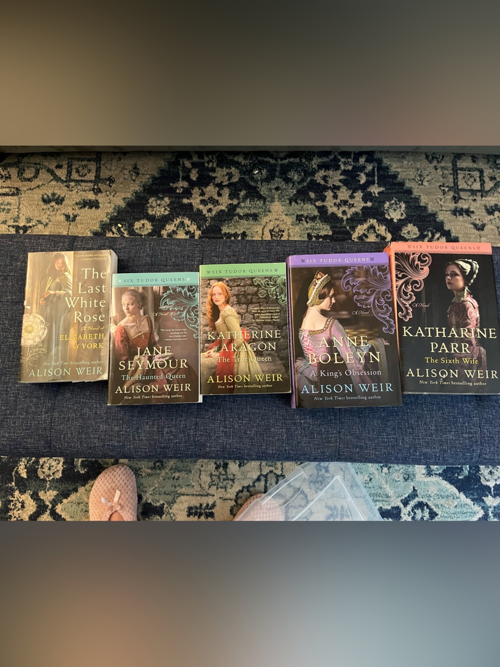 Alison Weir 5 Paperbook books lot